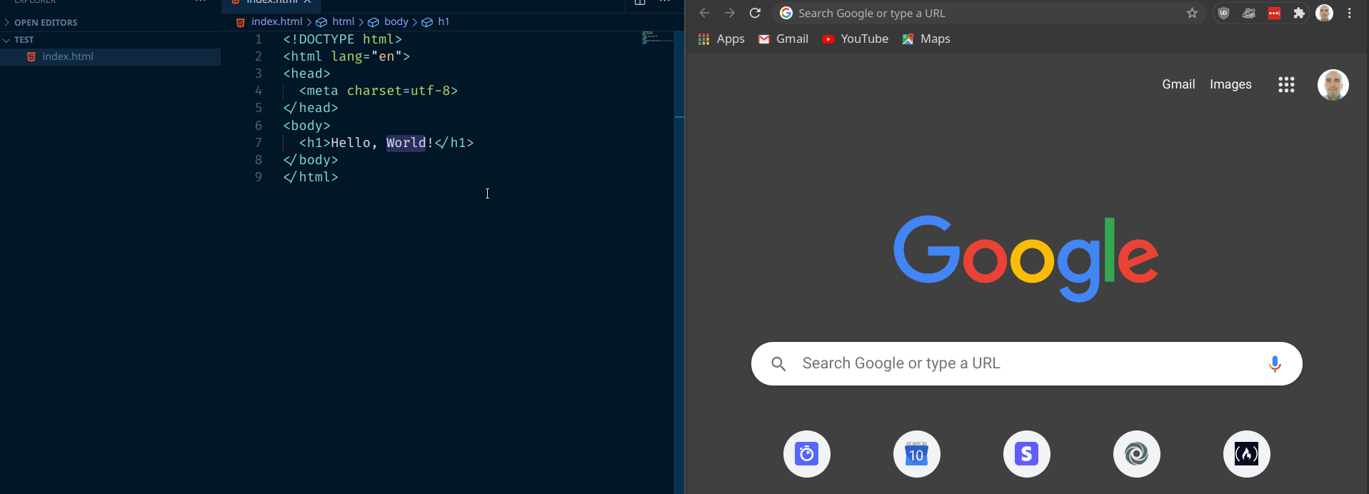 Vscode Like Live Server for Terminal